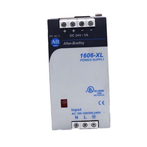 Allen Bradley Power Supply 1606-Xl120D | 100-240 VAC | 120 W | 24 VDC