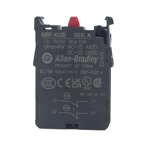 800F-X02D | ALLEN BRADLEY | 22 MM | 10 AMP