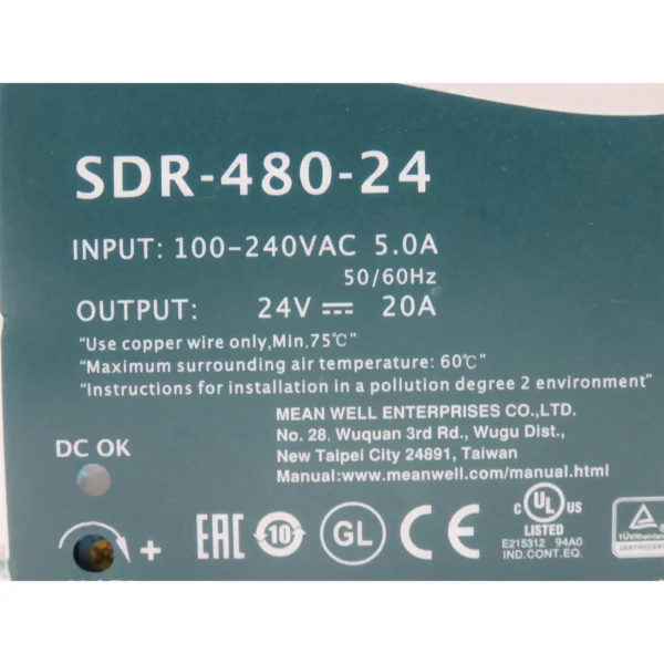 SDR 480 24 4