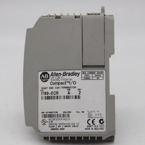 Allen Bradley| 1769-ECR| PLC|Right End Cap/Terminator|