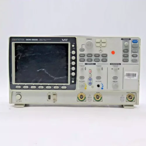 GW Instek GDS-3502 Digital Storage Oscilloscope – 500 MHz, 4 GSs