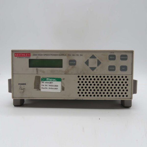 Keithley 2303 High Speed Power Supply 15V 3A9V 5A 3