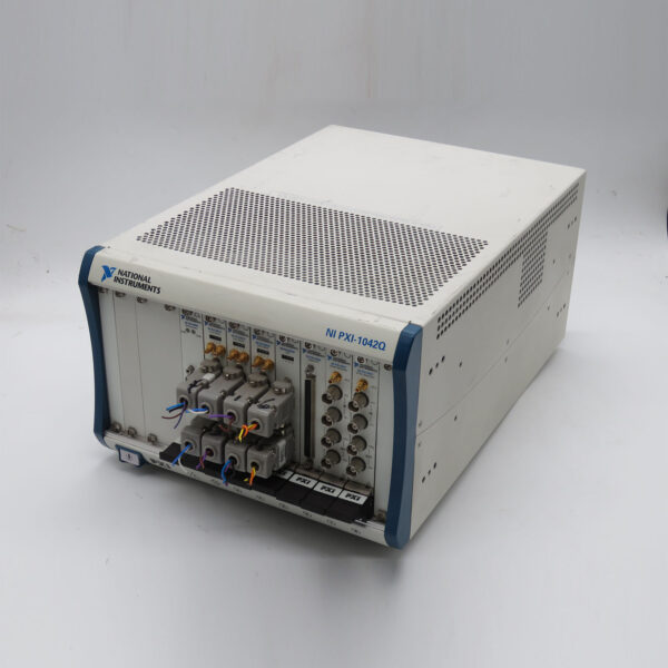 National Instruments NI PXI-1042Q Chassis W/ PXI-8360,PXI-8513,PXI-6508,PXI-4461