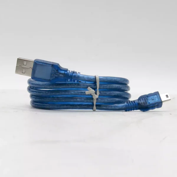 UBERSWEET USB 2.0 Type A Male to Type B Male Cable Blue 1.8M Long for Data Transfer Printers 2