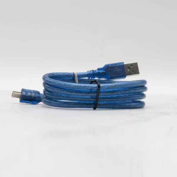 UBERSWEET USB 2.0 Type A Male to Type B Male Cable Blue 1.8M Long for Data Transfer Printers 3