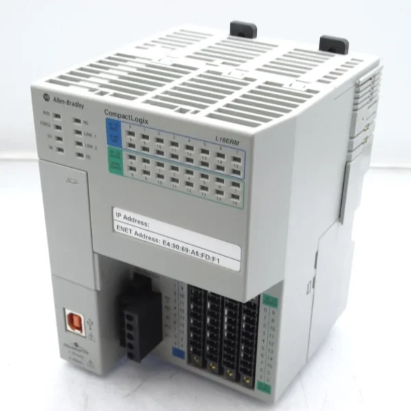 Allen-Bradley 1769-L18ERM-BB1B CompactLogix Controller | 16DI/16DO | 2-Axis | 0.5MB