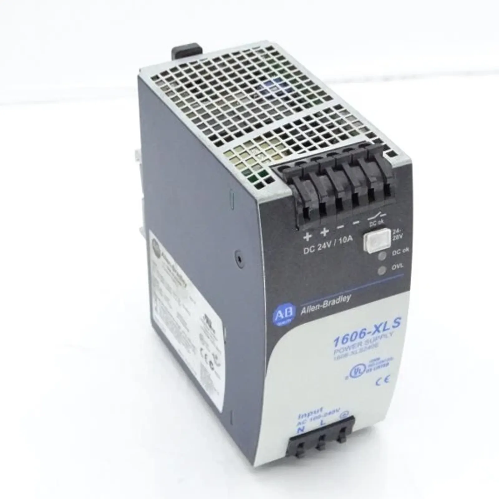 Allen Bradley 1606-XLS240E Power Supply – 240W, 24-28V DC Output – Industrial Grade